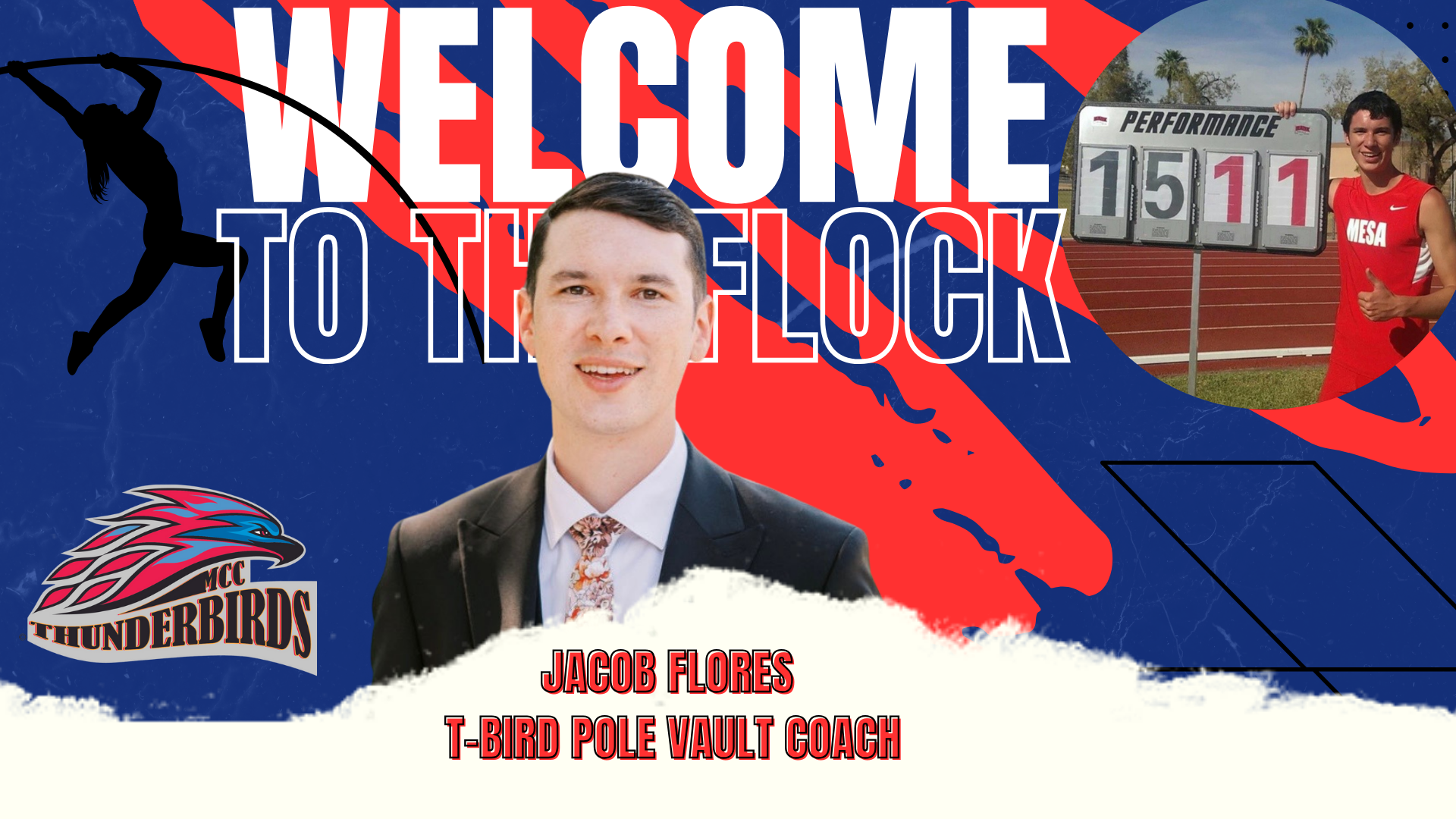 Mesa Track & Field welcomes Jacob Flores as new Pole Vault coach