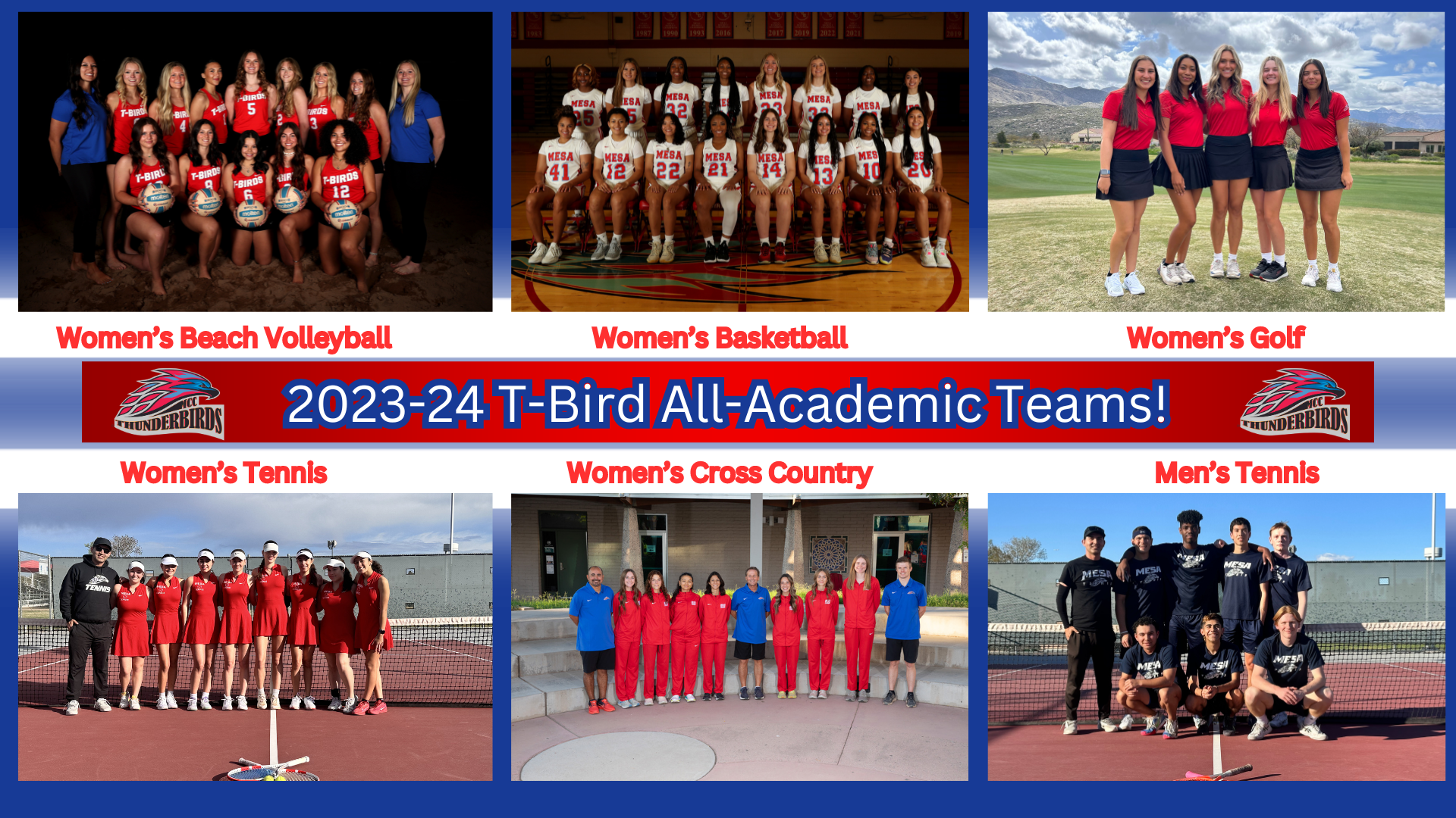 T-Birds excel in the classroom during 2023-24 school year