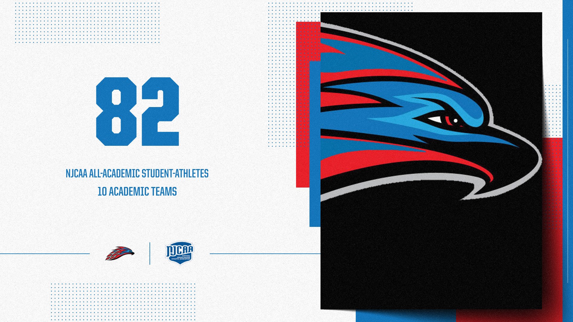 MCC Athletics Sets New Record for NJCAA All-Academic Student-Athletes