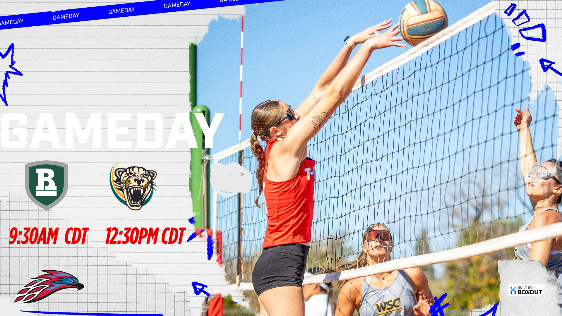 Beach Volleyball opens up pool play at Nationals on Thursday