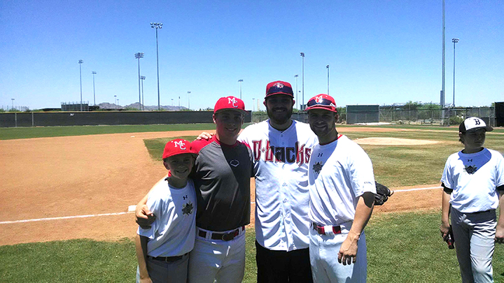 Baseball Helps D-Backs Miley Raise Funds to Fight Cancer