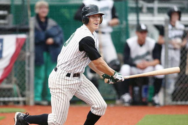 Jordan Zimmerman in the Northwoods League (Photo courtesy of the LaCrosse (Wisc,) Tribune