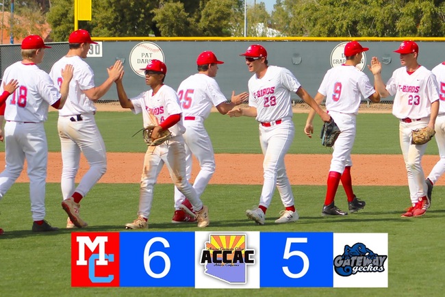 #2 Mesa Takes Saturday Game vs Gateway, 6-5, Split Weekend Series with Geckos
