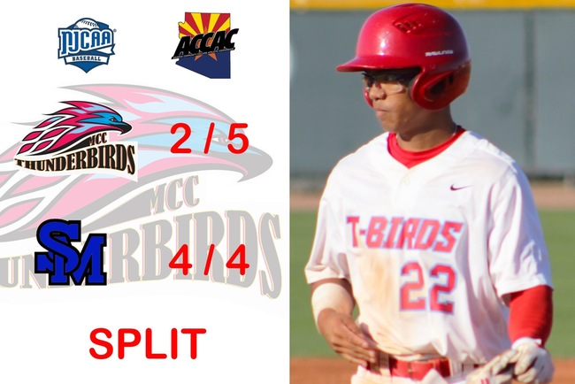 Birds Split Double-Header at South Mountain, 4-2 (L), 5-4 (W)