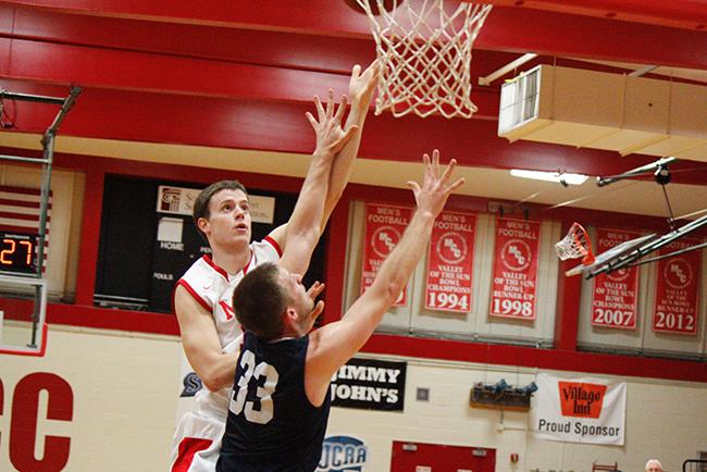 Sam Hainline had a season-high 13 points off the bench (Photo by Jacob Dwald)