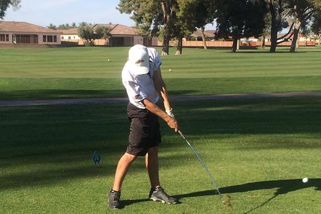 Austin Fletcher has a one-shot individual lead