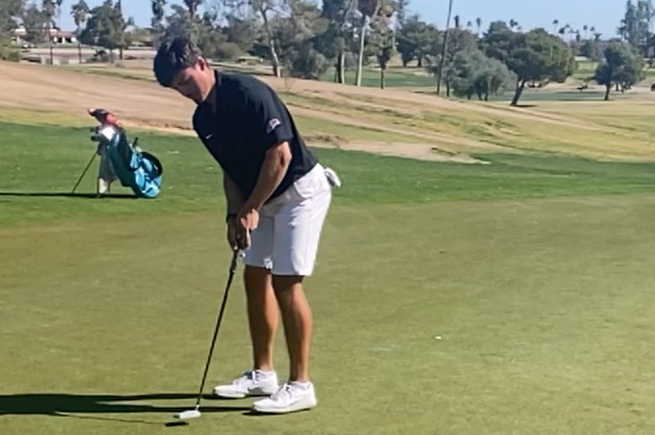 Men's golf takes second place at Redhawk Rumble