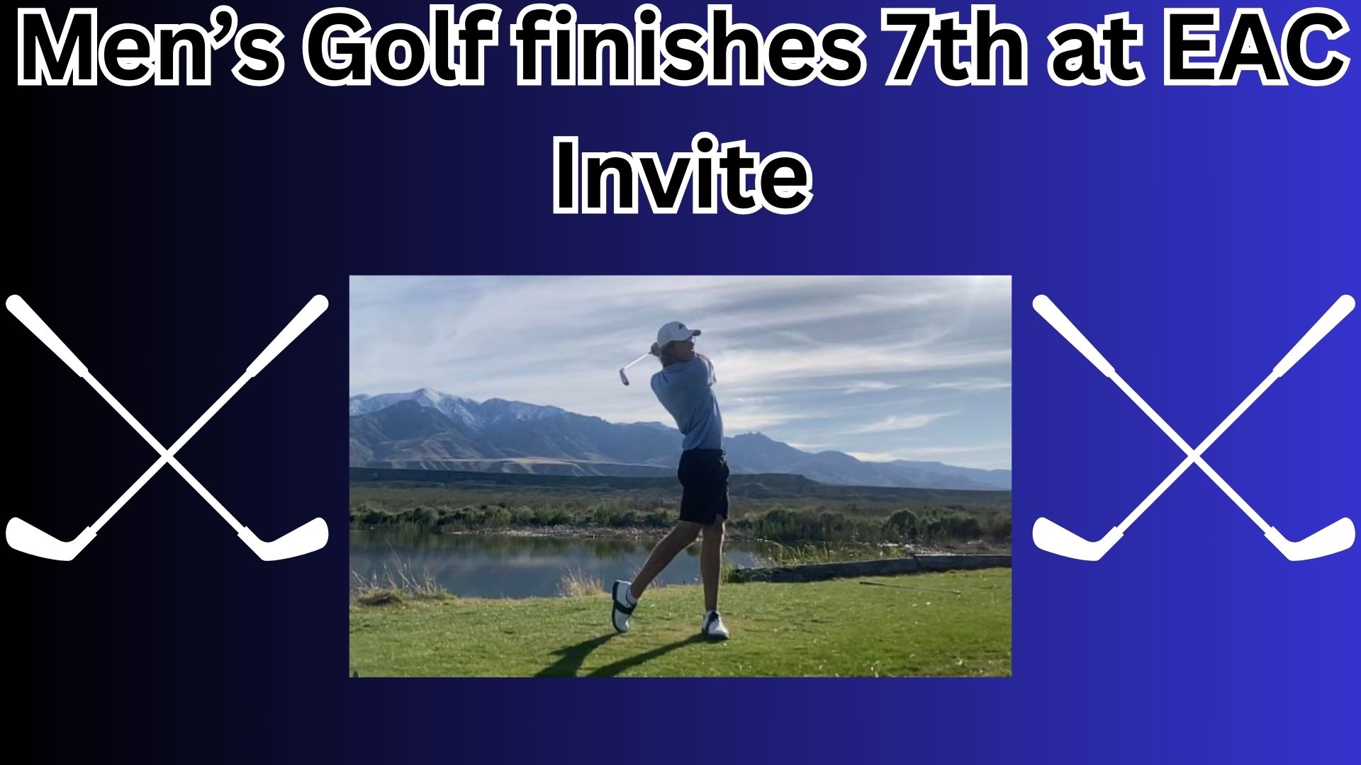 Men's Golf finishes 7th at EAC Invite