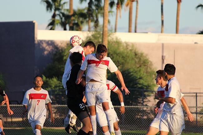 Late Phonix first half goal sinks men's soccer, 1-0
