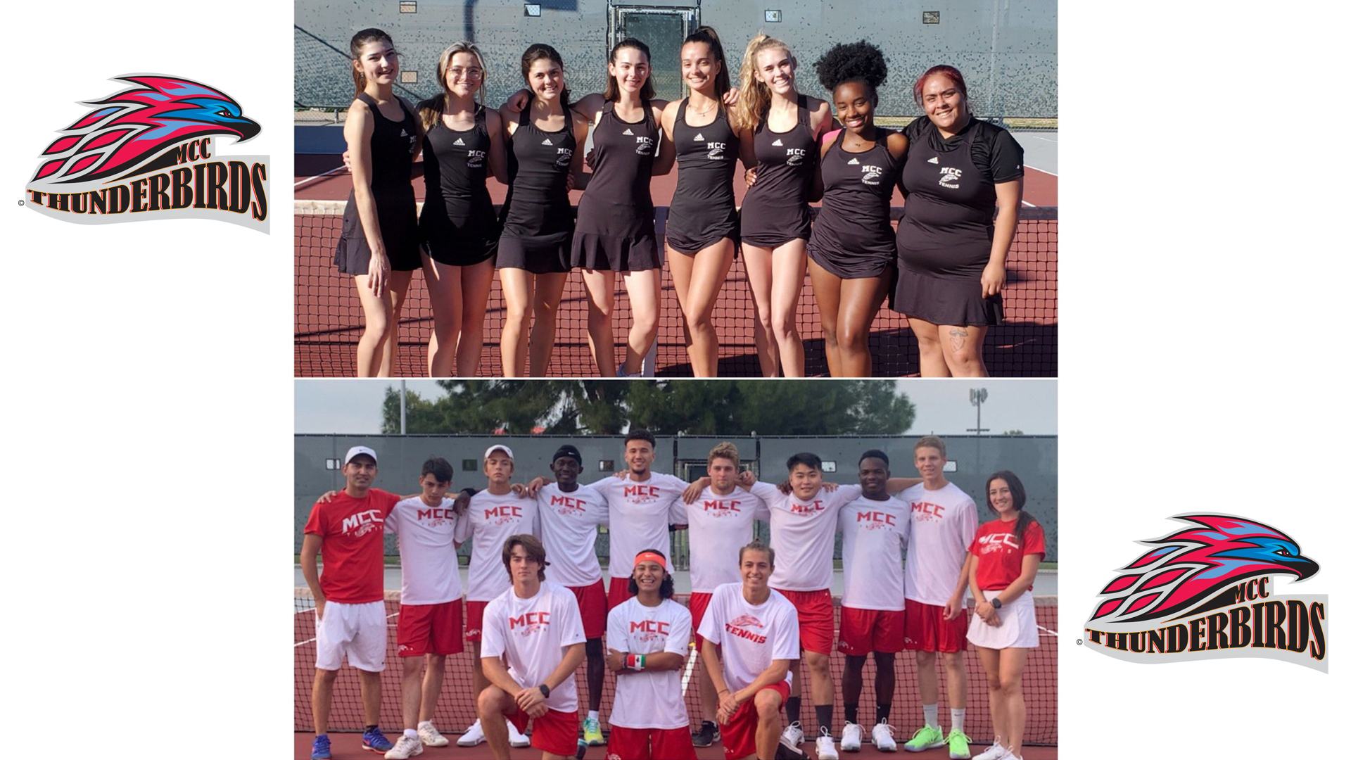 Men's and women's tennis both blank Glendale, 9-0