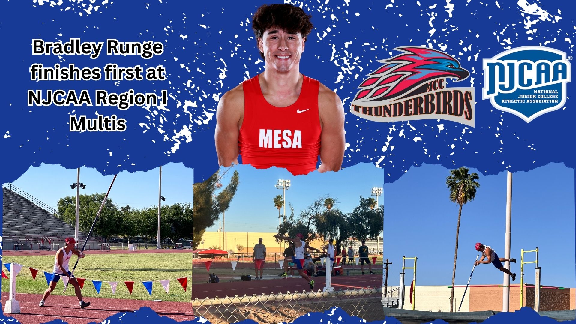 Runge finishes first at NJCAA Region I Multis; Maliyah Ross takes home runner-up honors for Lady T-Birds