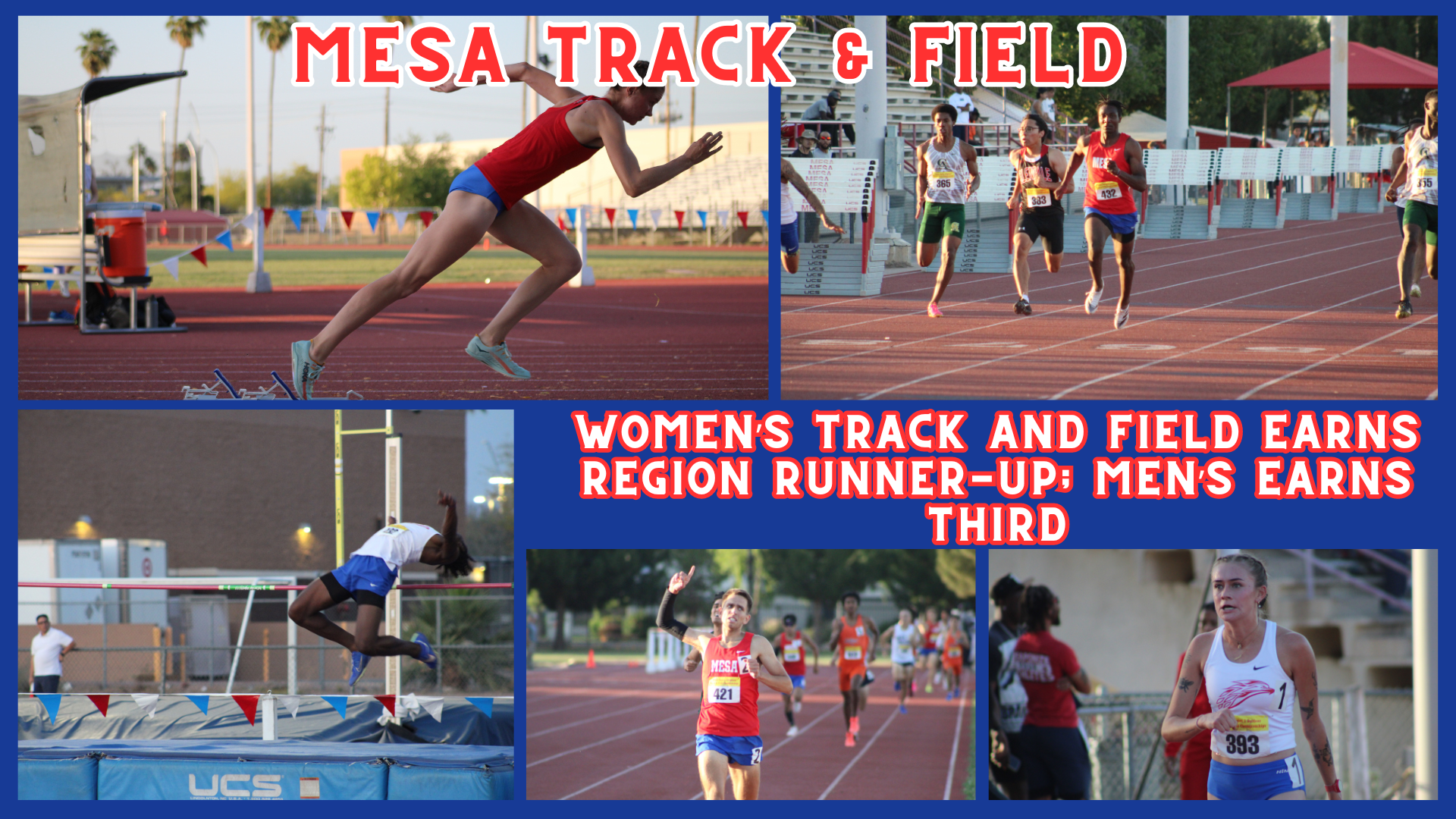 Women's Track & Field takes Region Runner-Up while men take third