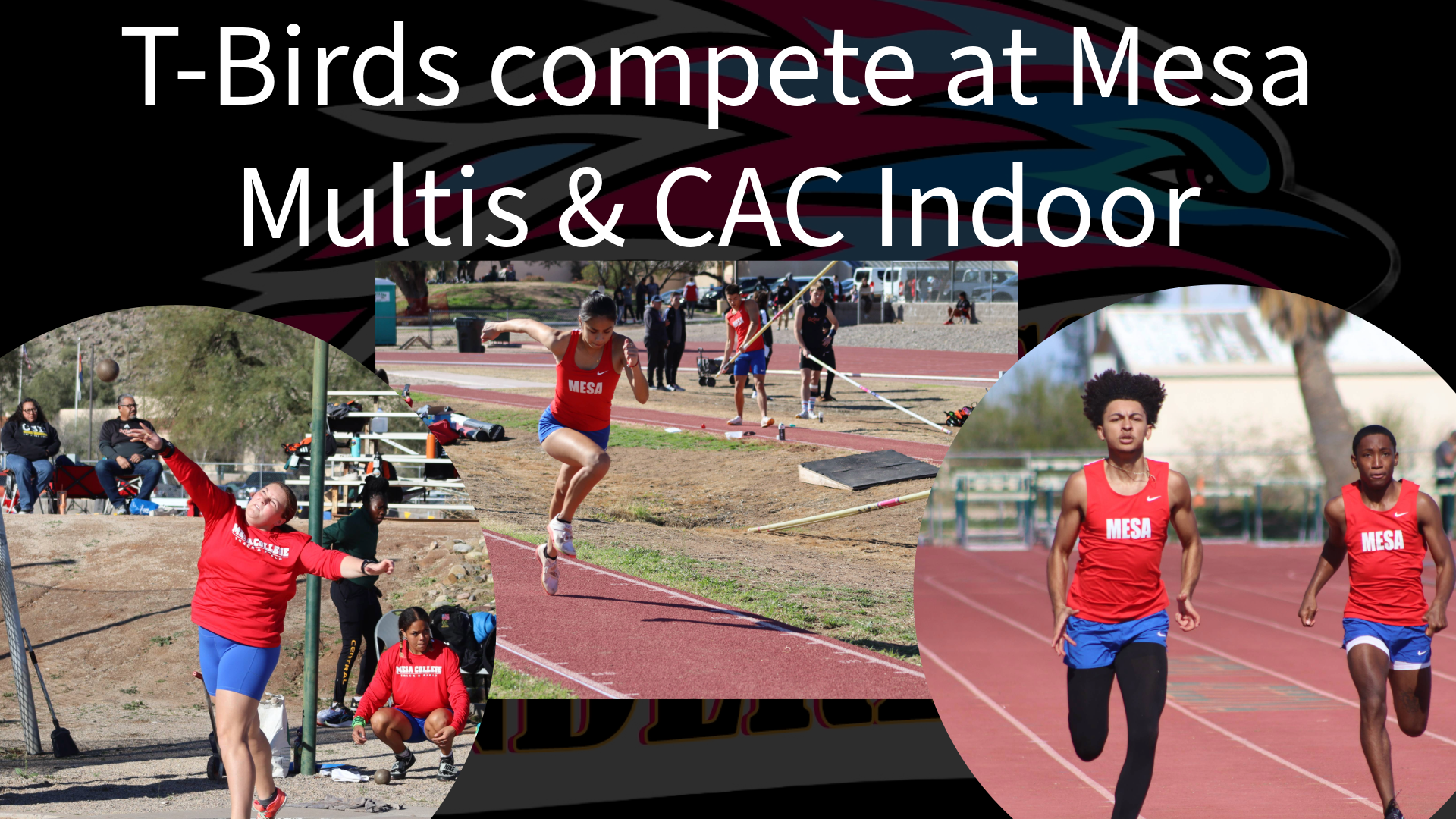 Mesa Track & Field takes flight at Mesa Multis and CAC Indoor