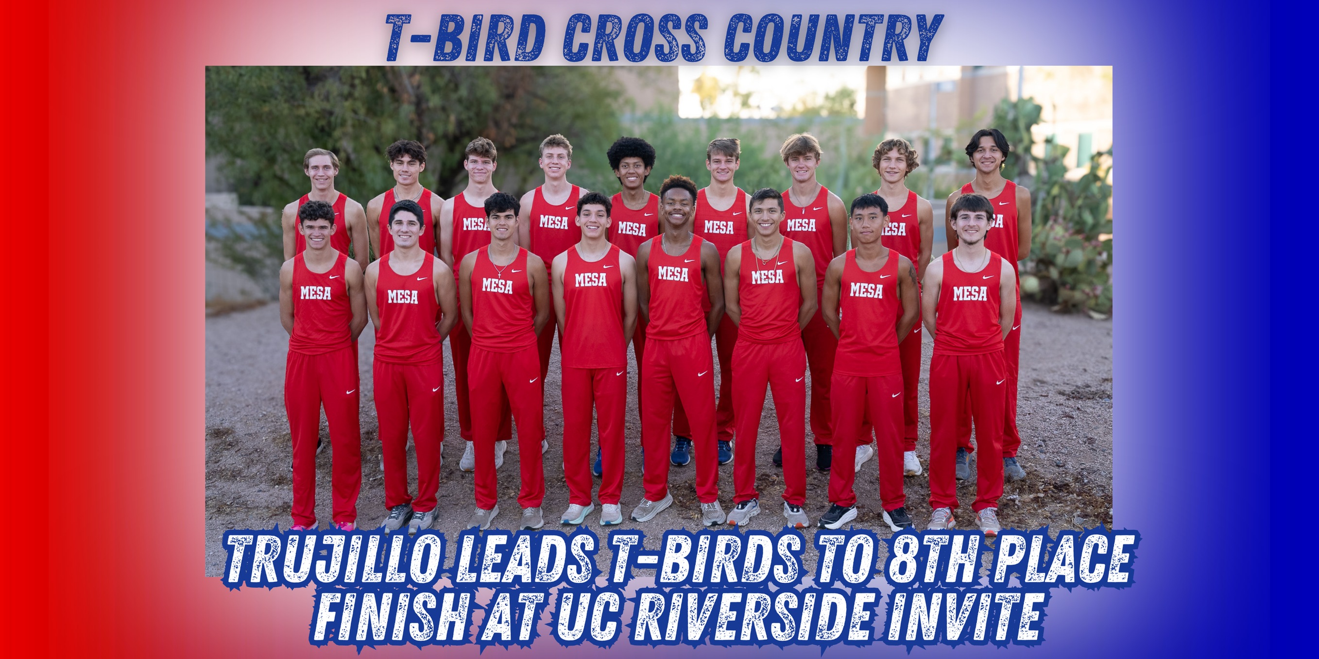 Trujillo leads T-Bird men at UC Riverside Invite