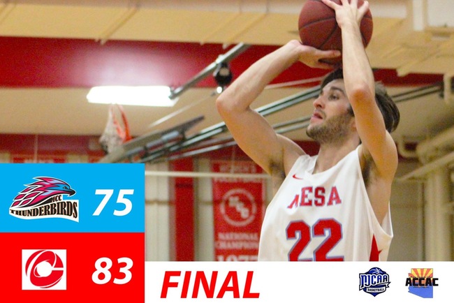 Mesa Men Can't Keep Up With Cochise in 83-75 Loss