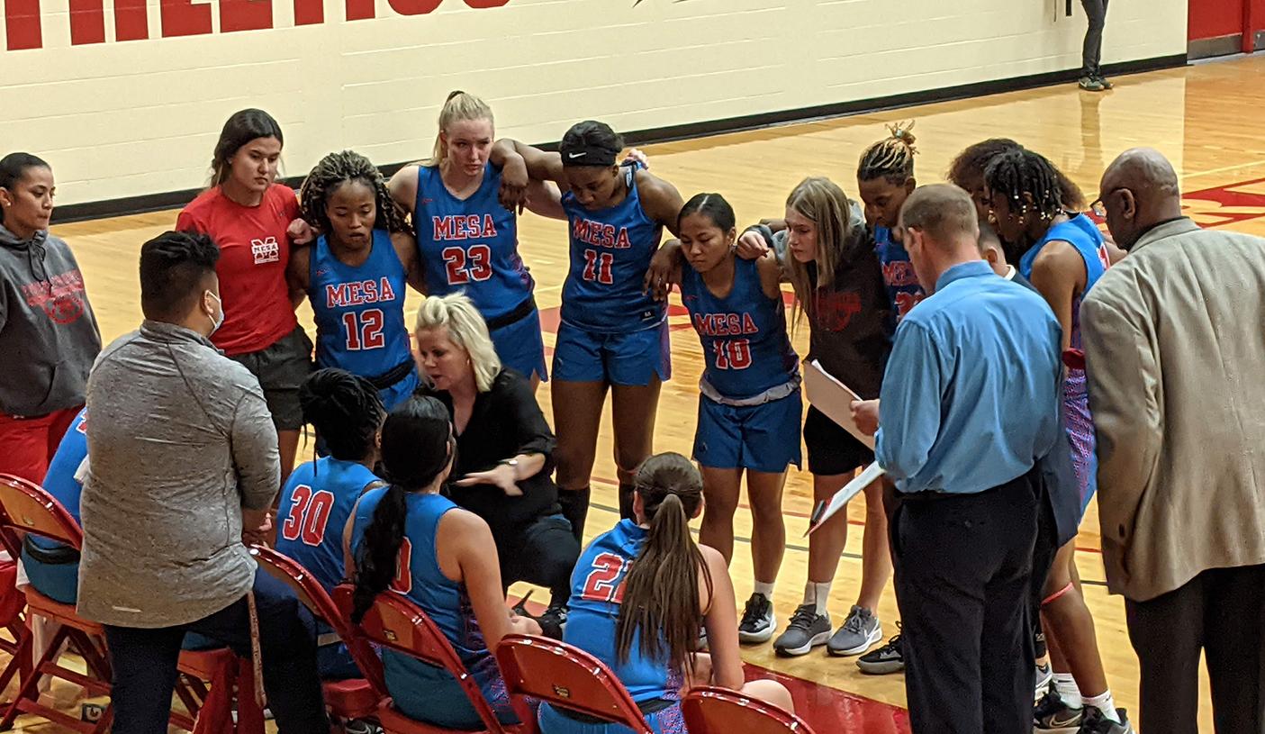 Season High 93 Points Helps Mesa Beat Chandler-Gilbert, 93-74