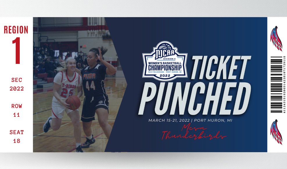 Second Half Surge Sends (#13) Thunderbirds To NJCAA DII Championship