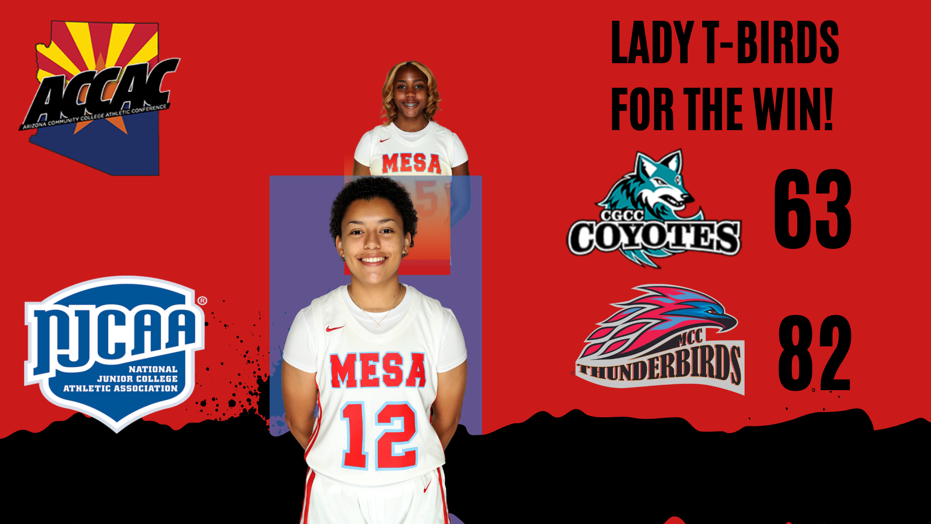 Women's Basketball rolls past Chandler-Gilbert in the Region I DII Semi-Finals Thursday