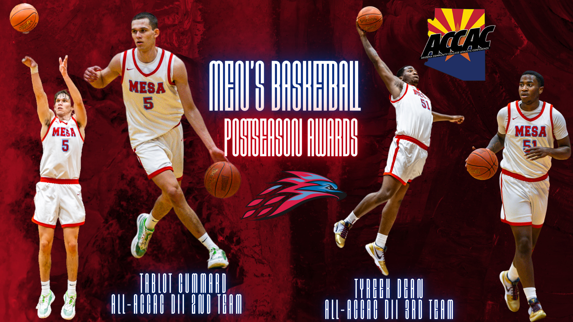 Cummard & Dean earn  Postseason Awards for Men's Basketball