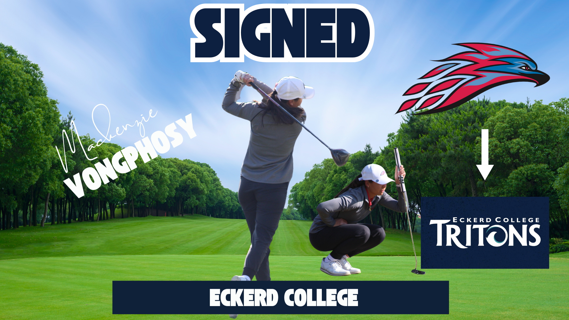 Mackenzie Vongphosy signs with Eckerd College