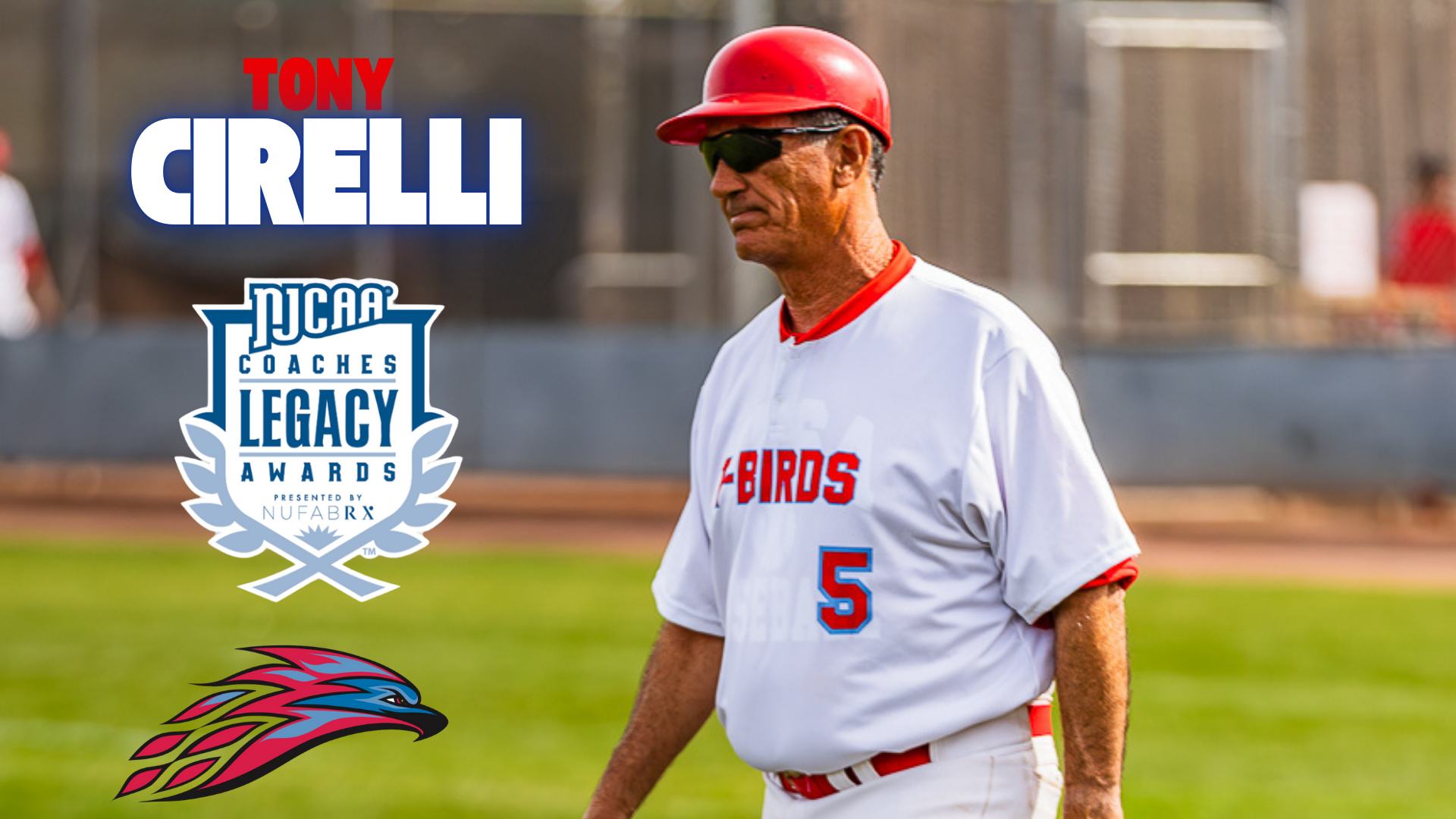 Tony Cirelli honored with NJCAA Coaches Legacy Award