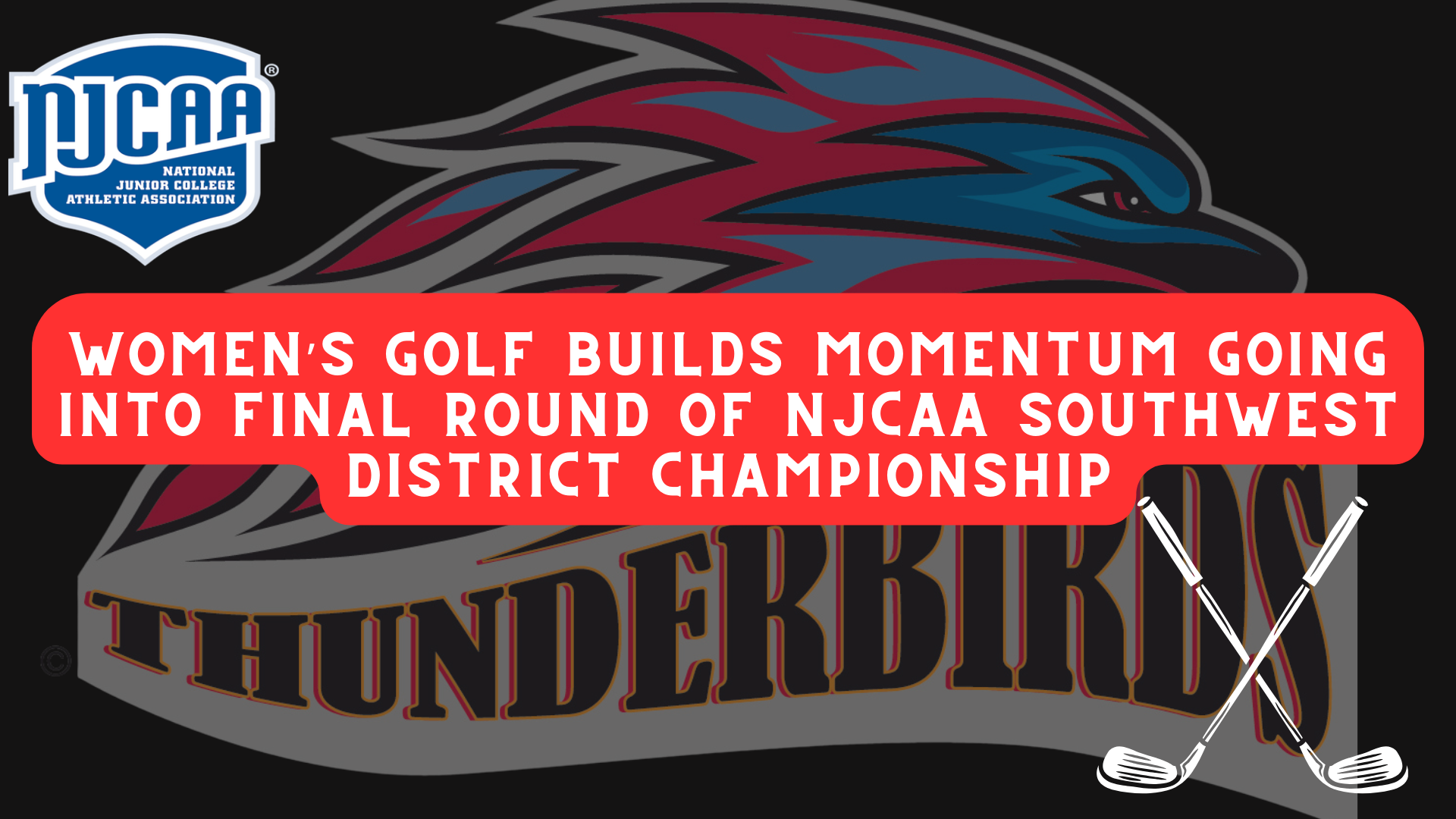 T-Birds make push in second round of Southwest District Championship; Vakasiuola tied for third