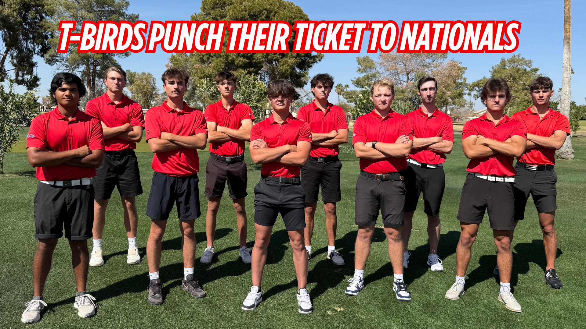 Men's Golf punches their ticket to NJCAA National Championship after Runner-Up finish at Region Championship