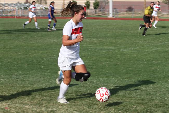 Jordan Drake scored Mesa's only goal