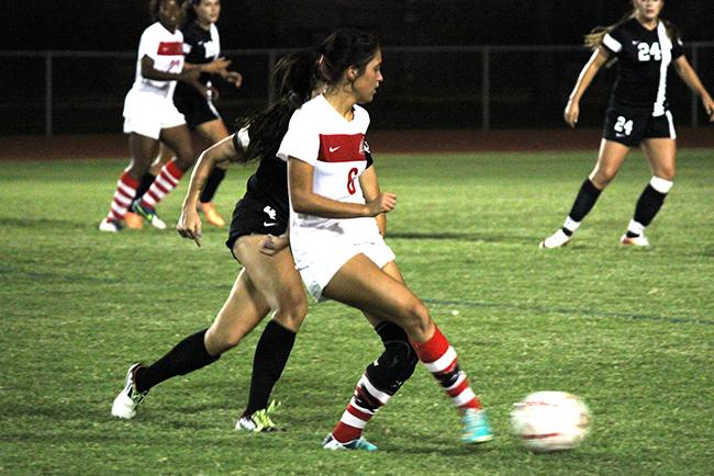 Tawsi Rohner's seventh goal of the year provided MCC with the winner (Photo by Aaron Webster)