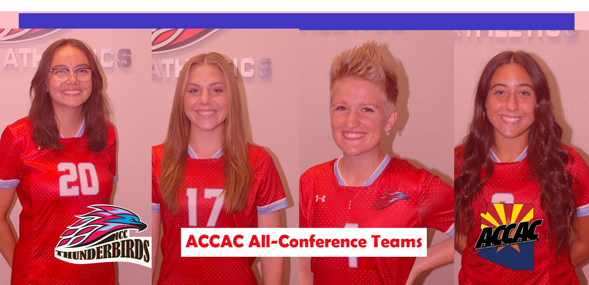 Women's Soccer Receiving Votes in Latest NJCAA Polls, ACCAC All-Conference Teams Announced