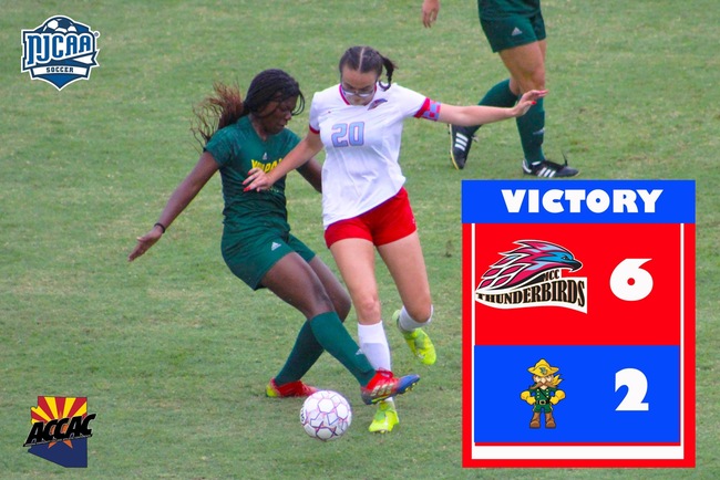 Bara Records Hat Trick, Mesa Beats Yavapai 6-2