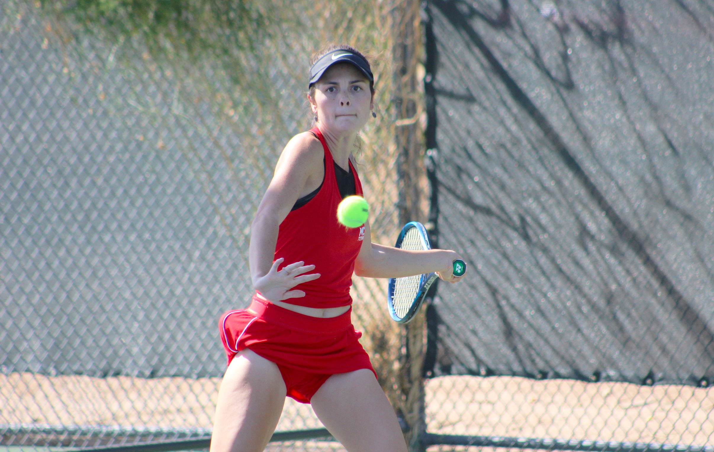 Farrell reaches consolation 1/4 finals at NJCAA women's tennis
