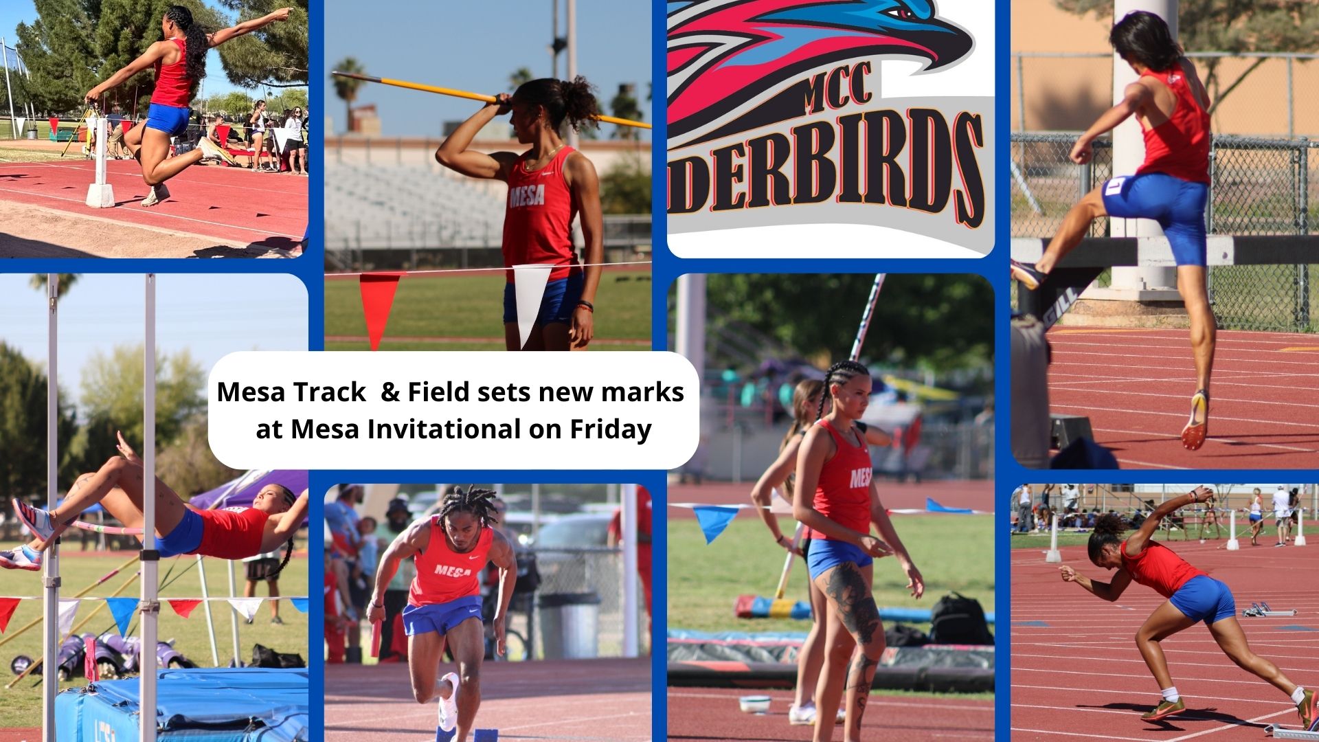 Mesa Track & Field sets new marks at Mesa Invitational