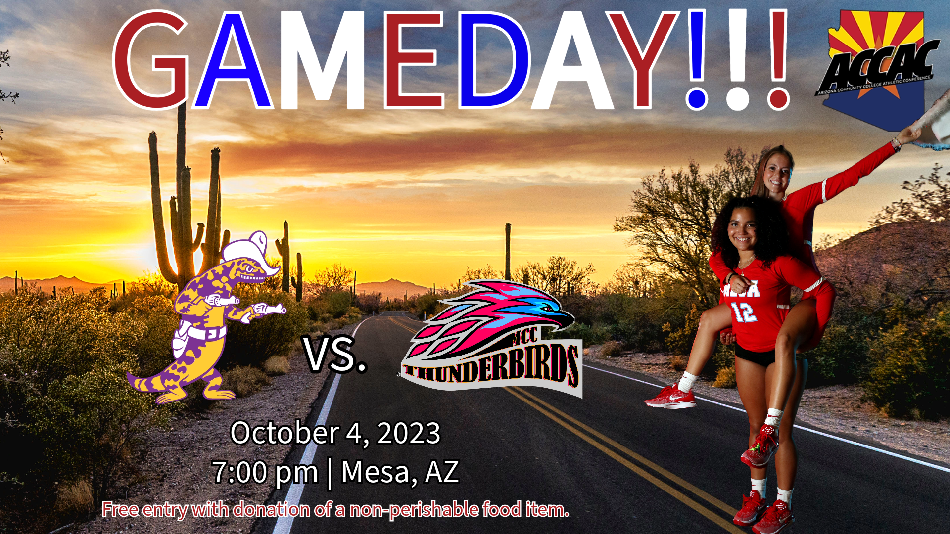 MCC Volleyball hosts Eastern Arizona College on Wednesday