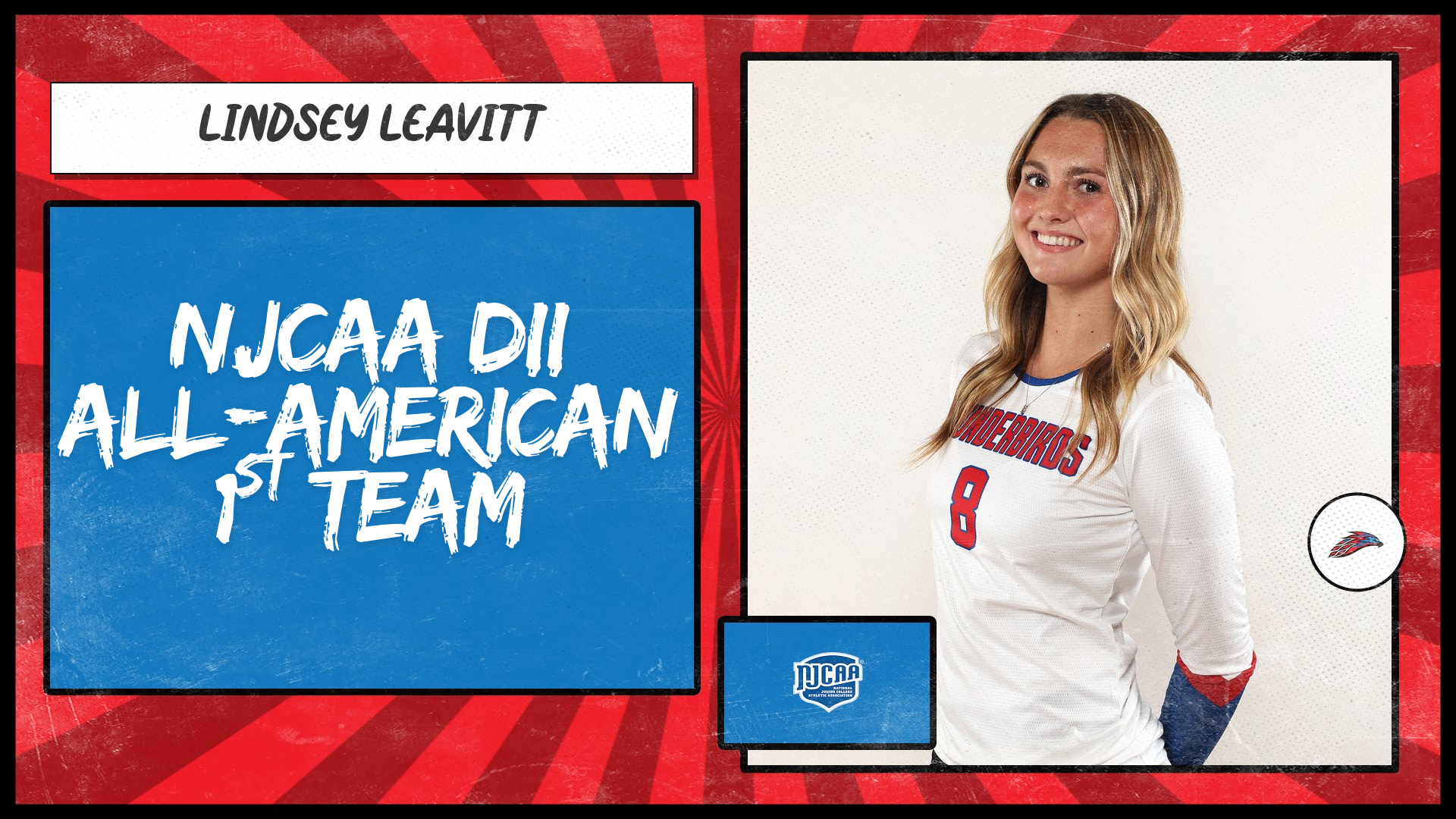LEAVITT NAMED NJCAA DII VOLLEYBALL FIRST TEAM ALL-AMERICAN