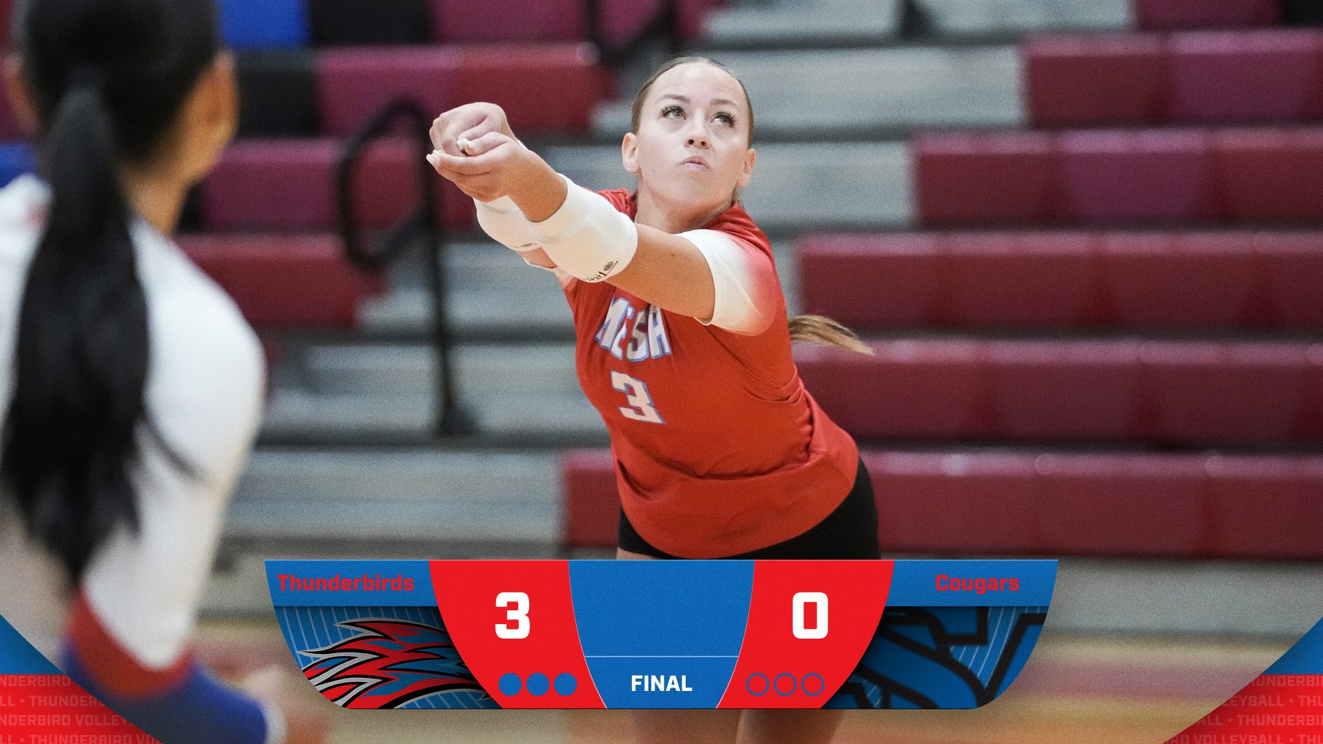 No. 13 Volleyball sweeps South Mountain to open 2025 season