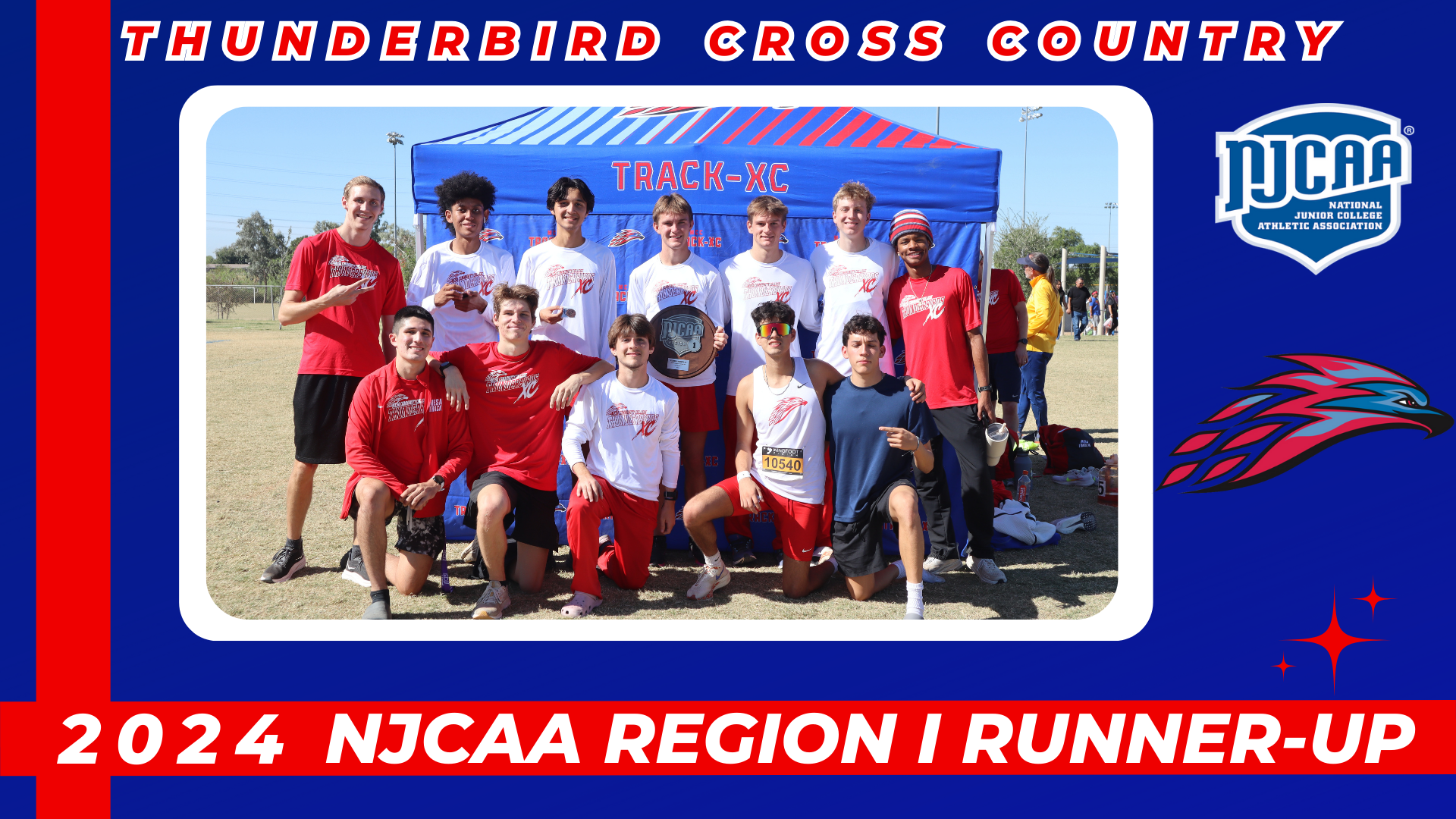 Men's Cross Country takes Runner-Up at NJCAA Region I Championship